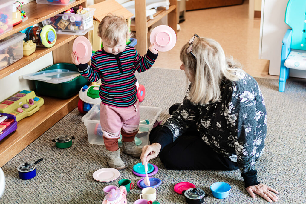 Baby and nursery worker